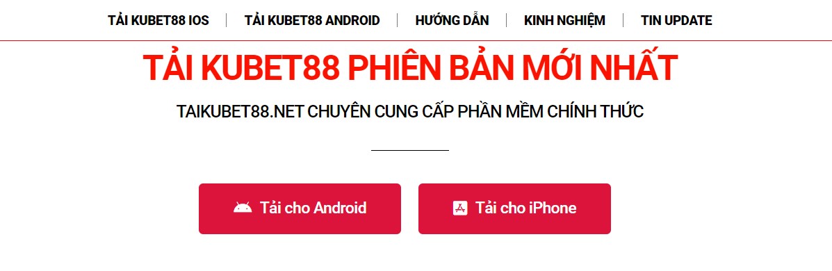 Hướng dẫn thao tác tải app Kubet88 qua Android